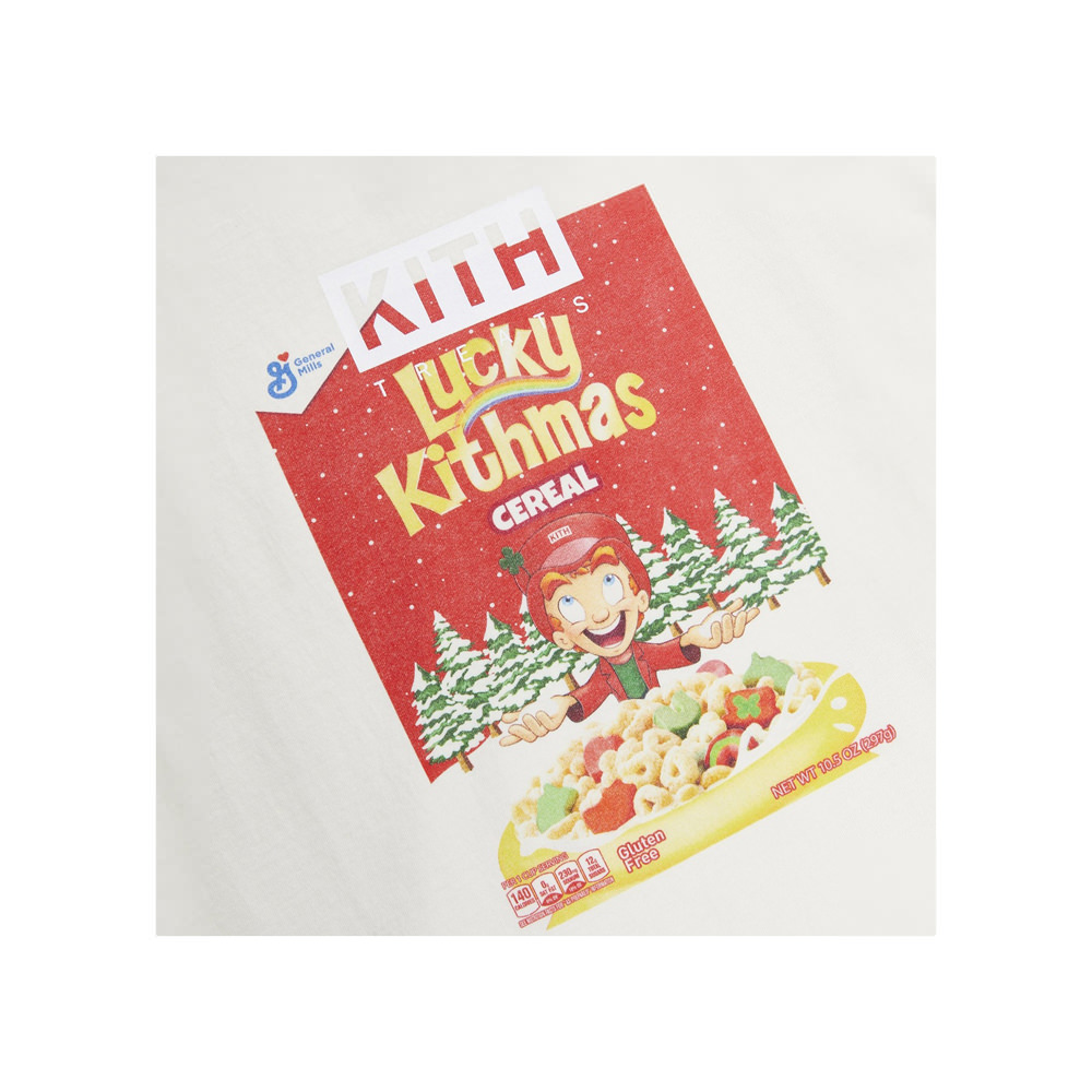 Kith for Lucky Charms Kithmas Cereal Box Vintage Tee TofuKith for