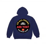 Travis Scott x McDonald’s Up All Night Sticker Hoodie Navy