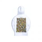 Kith x The Simpsons Cast Of Characters Hoodie White