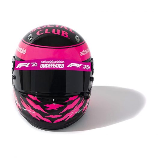 Anti Social Social Club UNDFTD X F1 Helmet Pink/Black