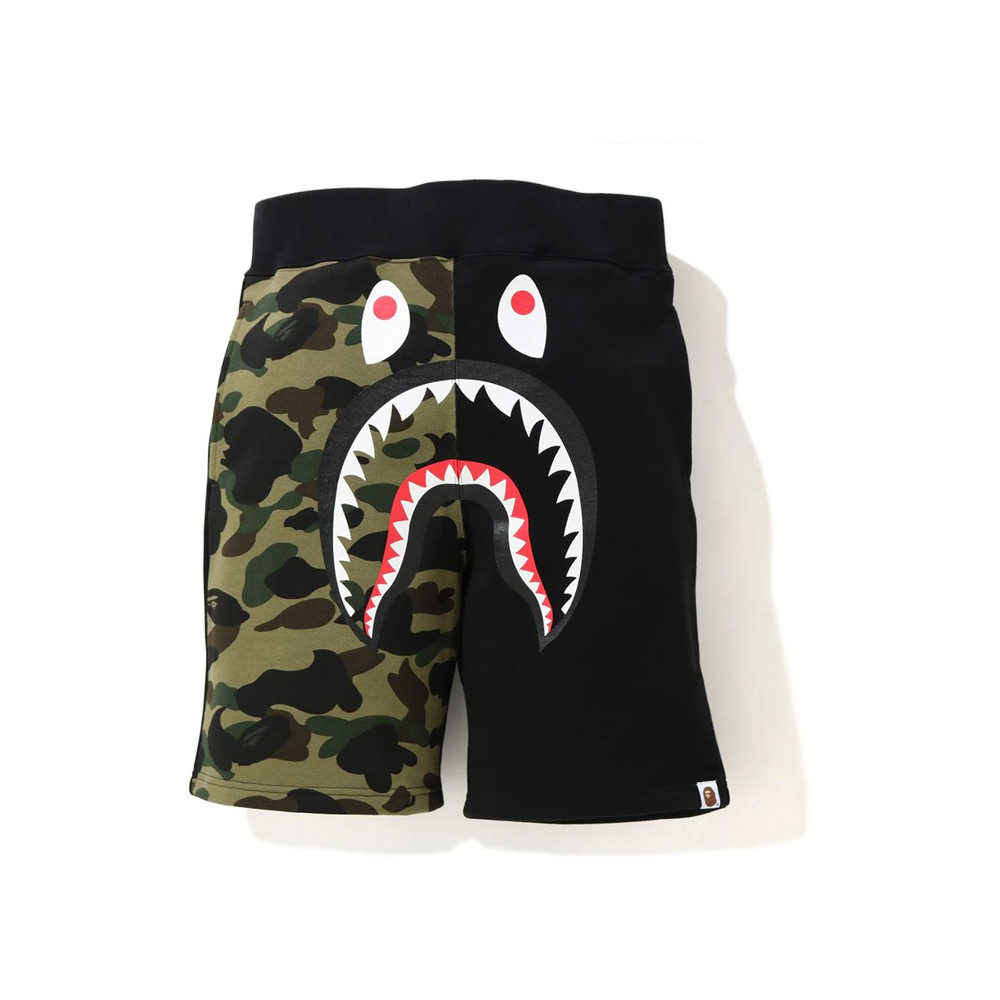 Bape Shark Sweat Shorts (Ss21) BlackBape Shark Sweat Shorts (Ss21 ...