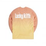 Kith for Lucky Charms Dip Dye L/S Tee Orange/Yellow