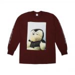 Supreme Mike Kelley AhhYouth! L/S Tee Burgundy