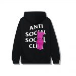 Anti Social Social Club Bearbrick Hoodie Black