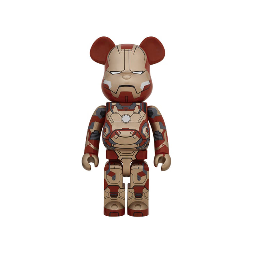 Bearbrick x Iron Man Mark XLII 1000% MultiBearbrick x Iron Man