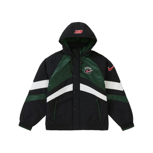 Supreme Nike Hooded Sport Jacket Green