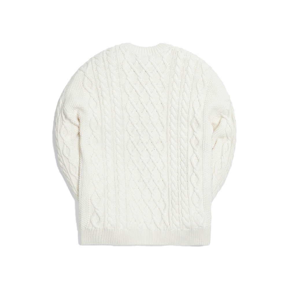 Kith Gramercy Cable Mock Neck IvoryKith Gramercy Cable Mock Neck