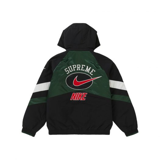 Supreme Nike Hooded Sport Jacket Green