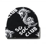 Anti Social Social Club Garden Grove Knit Cap Black