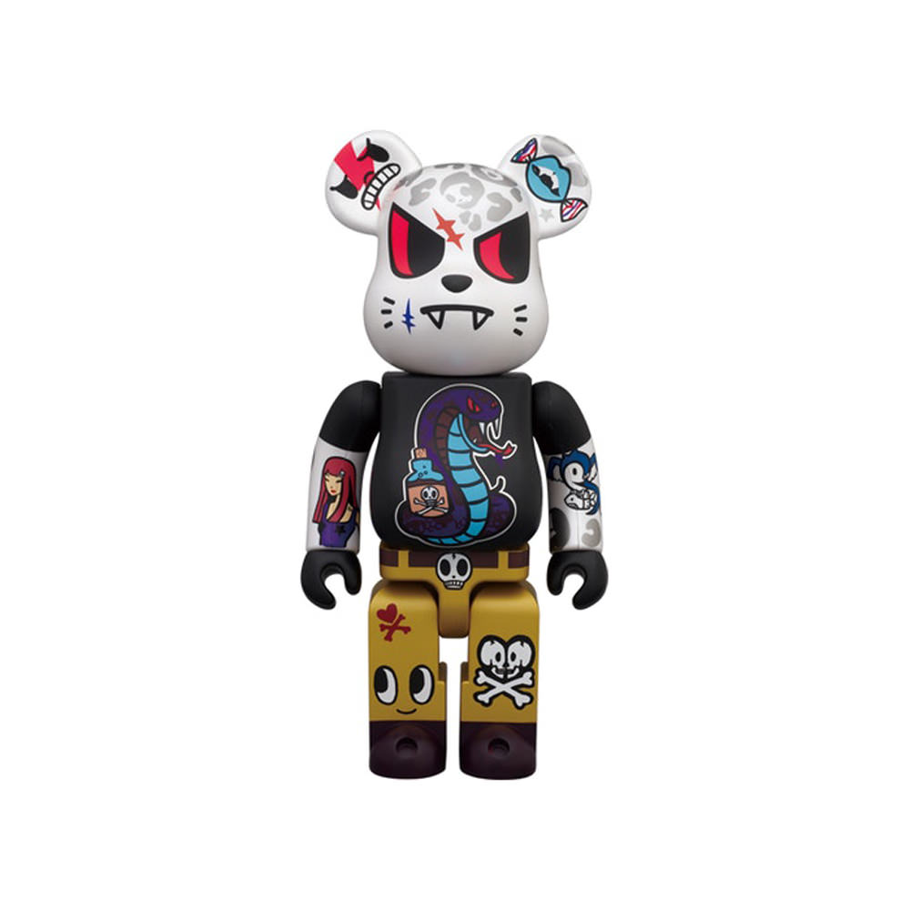 Bearbrick World Wide Tour Tokidoki 400% MultiBearbrick World Wide