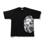 Bape Color Camo Side Big Ape Head Relaxed Tee Black/gray