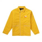 Supreme Nike Double Zip Quilted Work Jacket Mustard