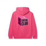 Anti Social Social Club I Wish I Was Wrong Hoodie Pink