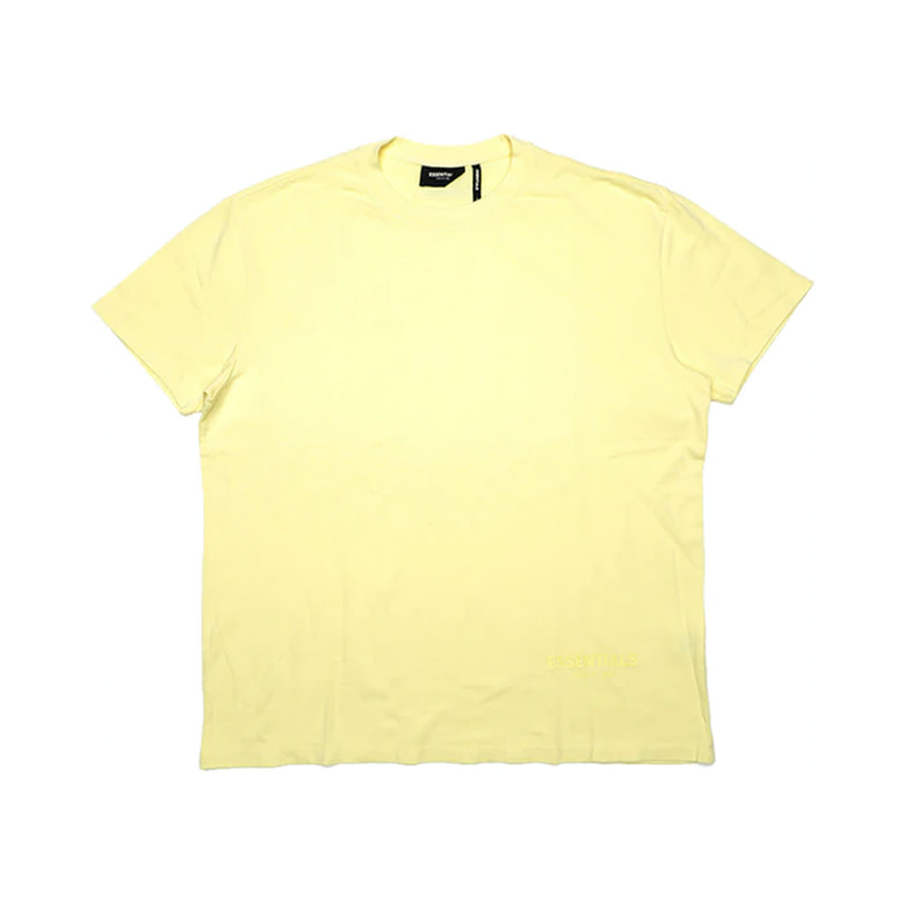 Fear Of God Essentials Lemonade Boxy T-shirt YellowFear Of God ...