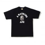 Bape Color Camo College Tee Black/gray