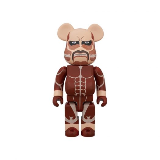 Bearbrick x Attack On Titan Super Large Giant 400% Brown