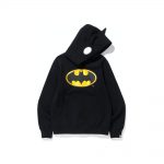 Bape X Dc Batman Pullover Hoodie Black
