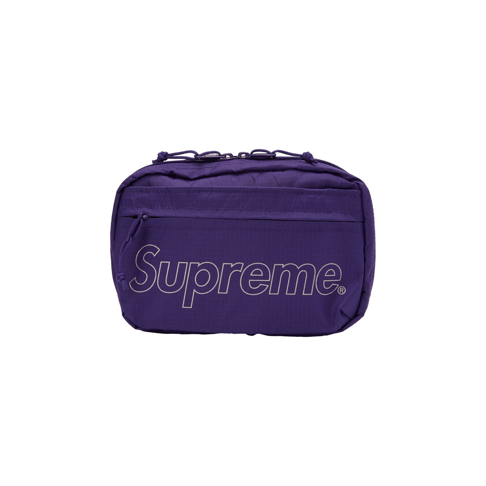 supreme 2018aw shoulder bag purple