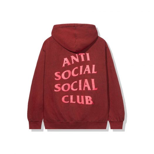 Anti Social Social Club Don’t Hoodie Red