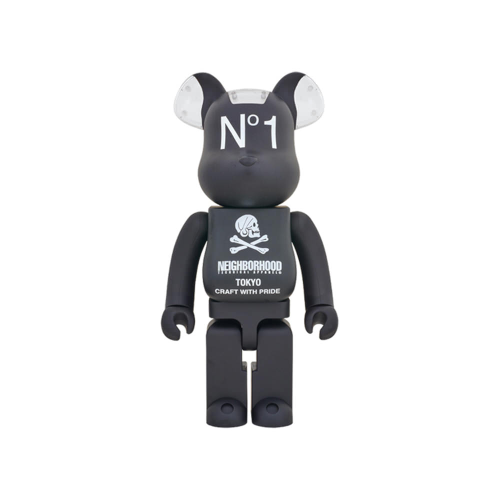 Bearbrick x Neighborhood Tokyo 1000% BlackBearbrick x Neighborhood