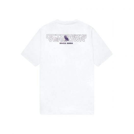 OVO Iridescent Grid Owl T-Shirt White