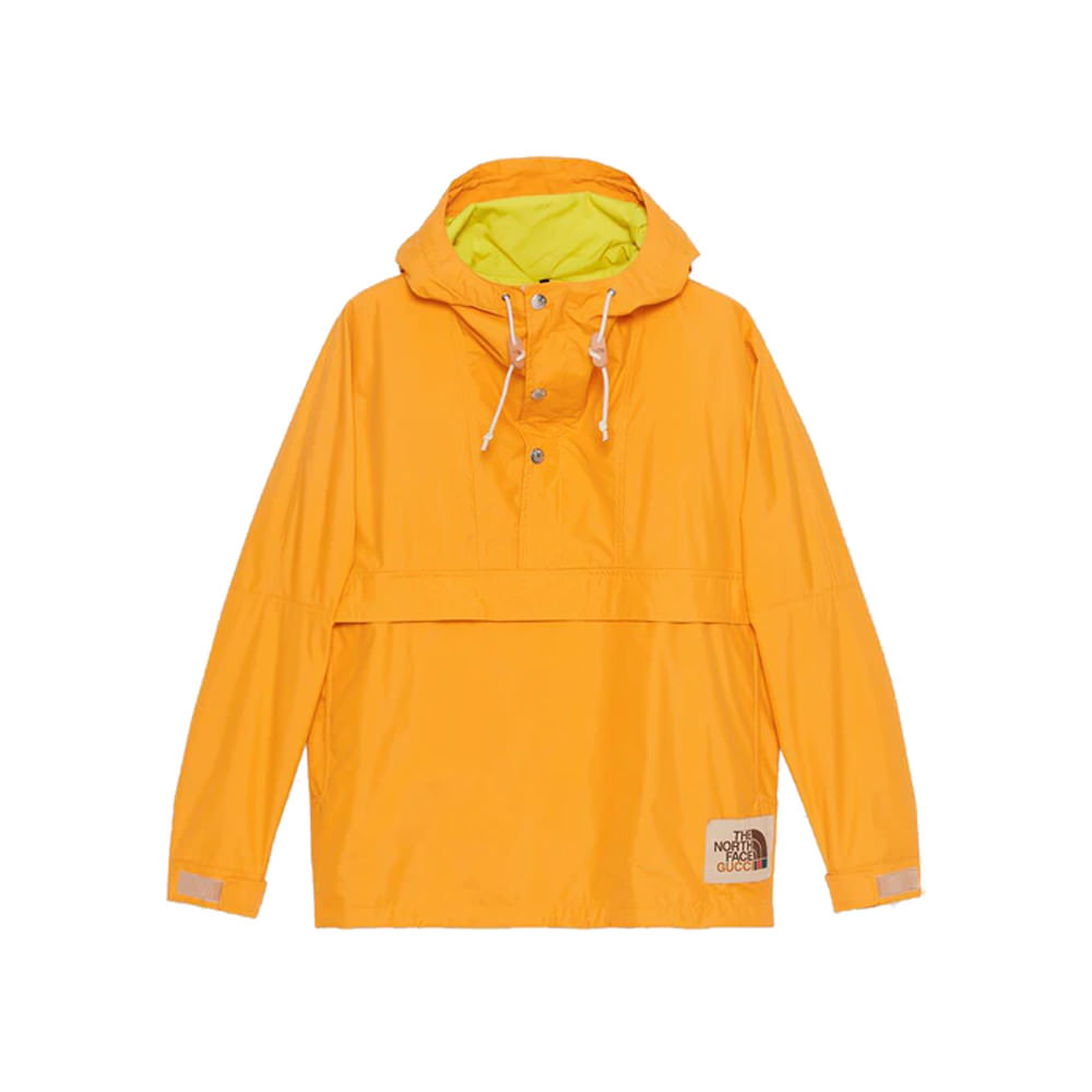 Gucci x The North Face Online Exclusive Nylon Wind Jacket YellowGucci x ...