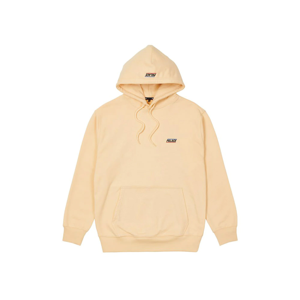 Palace yellow hoodie hot sale