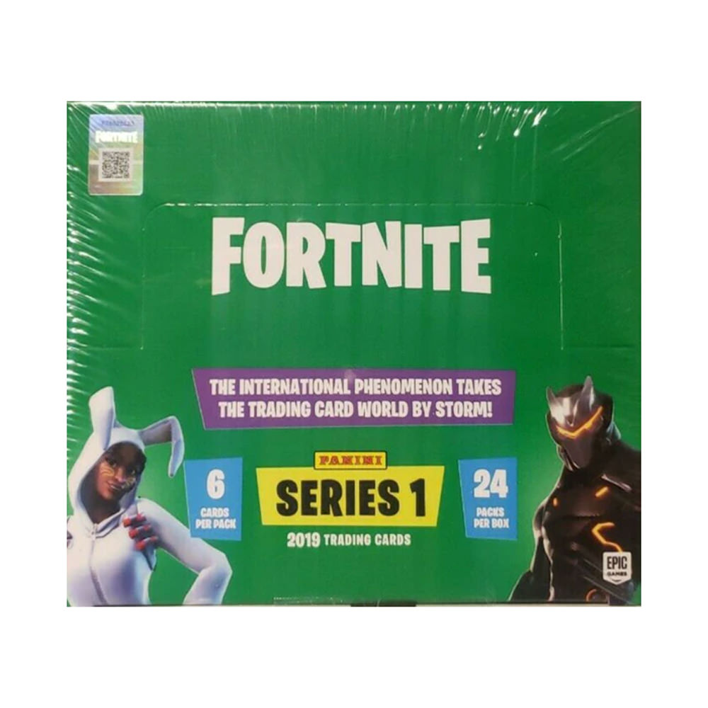 19 Panini Fortnite Series 1 Hobby Box Clear Shrink Wrap19 Panini Fortnite Series 1 Hobby Box Clear Shrink Wrap Ofour