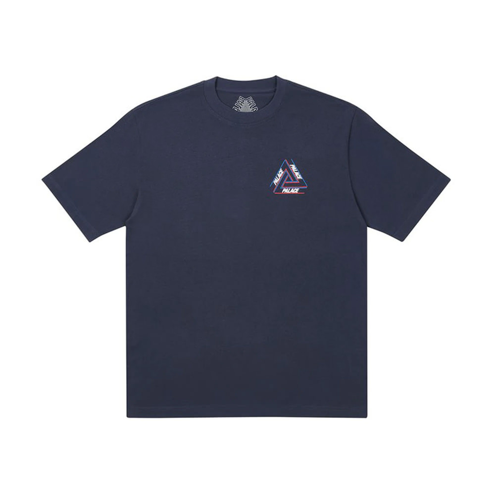 Palace Basically A Tri-Ferg T-Shirt NavyPalace Basically A Tri