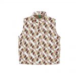 Gucci x The North Face Down Vest Brown/Beige