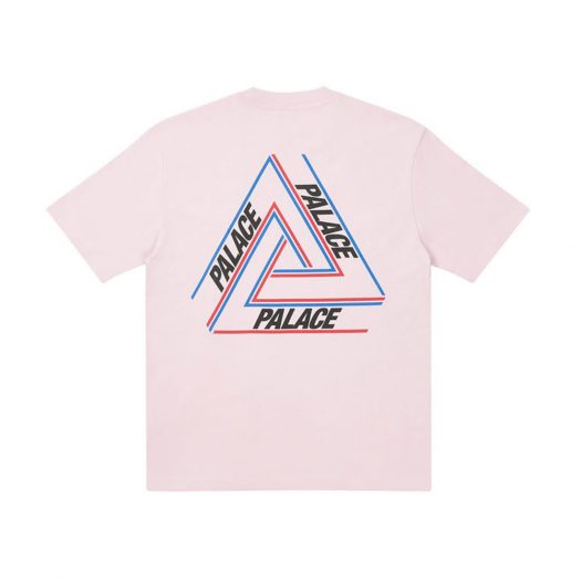 Palace Basically A Tri-Ferg T-Shirt Pink