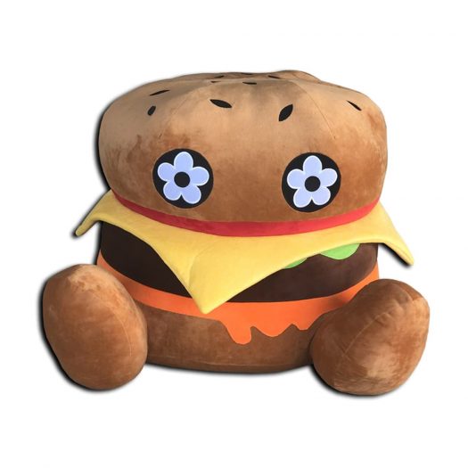 VandyThePink Giant Burger Plush Toy