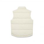 OVO Vintage Puffer Vest Cream
