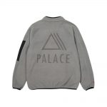 Palace Polartec 1/4 Zip Grey