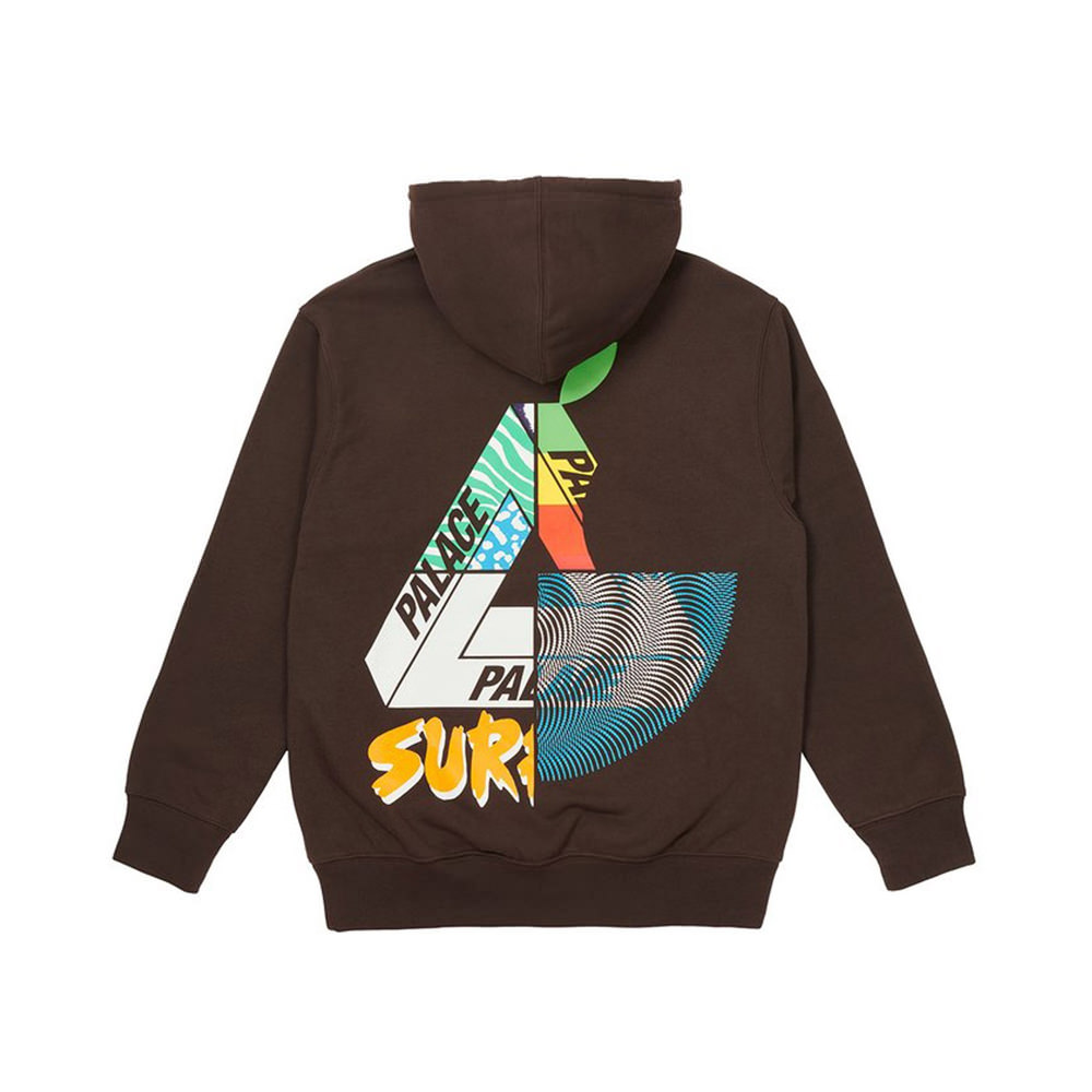 Palace Mix Up Hood BrownPalace Mix Up Hood Brown - OFour