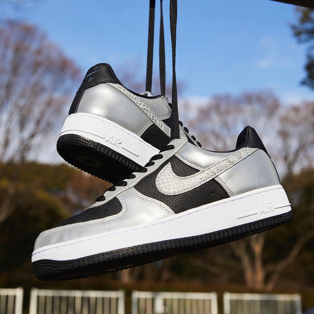air force 1 low silver
