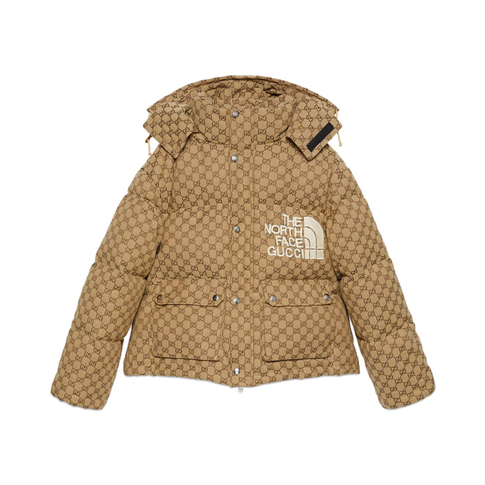 Gucci X The North Face Print Jacket Beige Ebonygucci X The North Face Print Jacket Beige Ebony Ofour