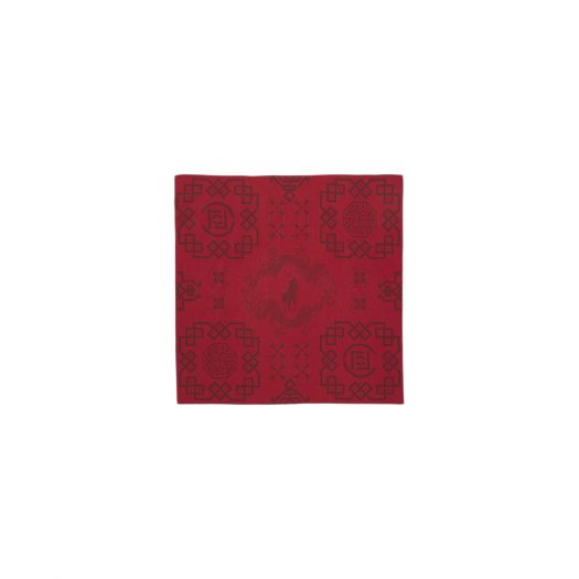 CLOT x Polo by Ralph Lauren Square Scarf Red