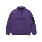Palace Polartec 1/4 Zip Purple