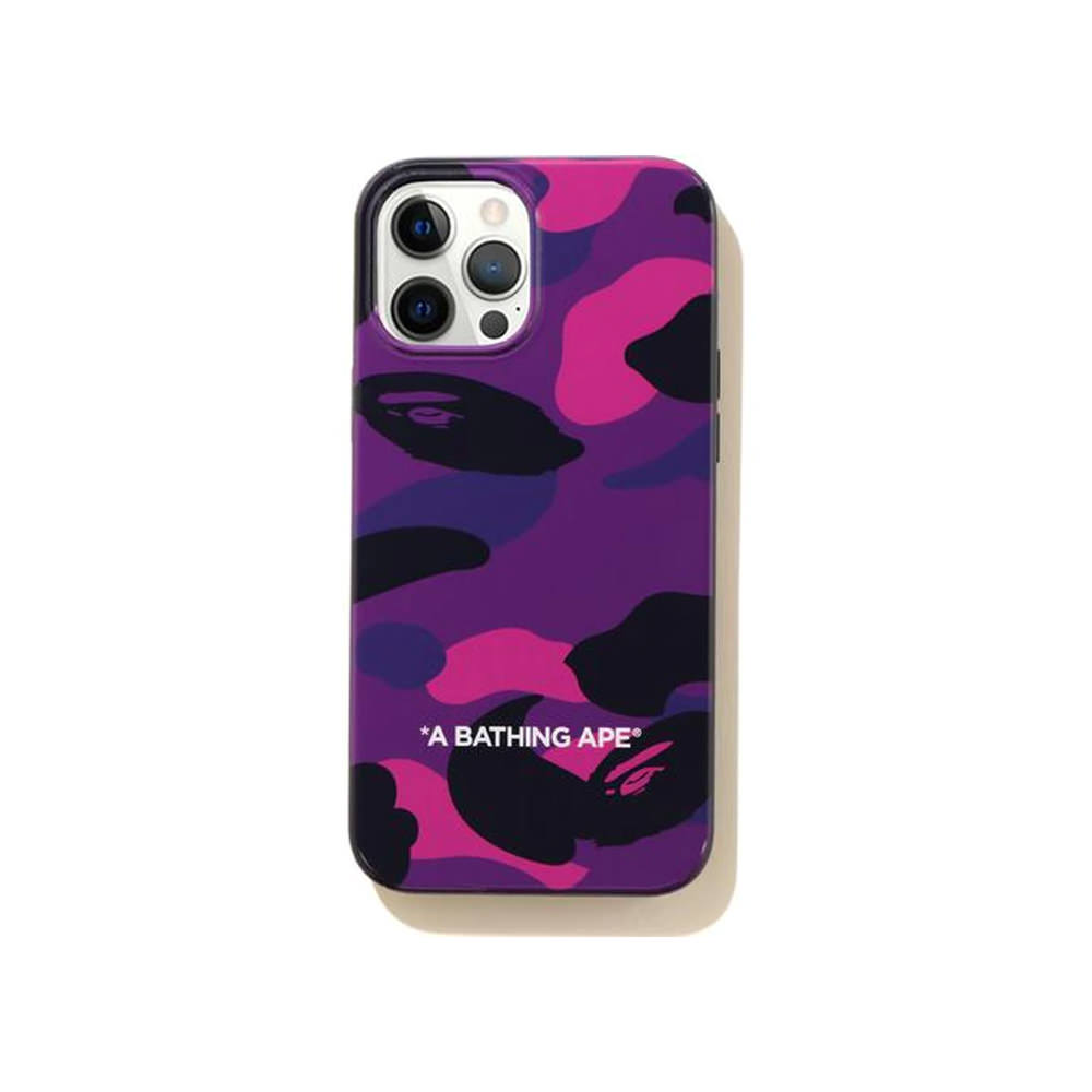 Bape Color Camo Iphone 12 Pro Max Case Purplebape Color Camo Iphone 12 Pro Max Case Purple Ofour