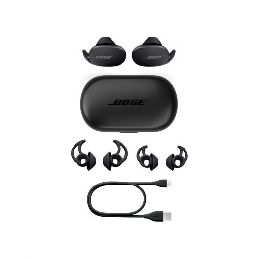 Bose QuietComfort Earbuds True Wireless Noise Cancelling In-Ear Headphones (831262-0010) Triple Black