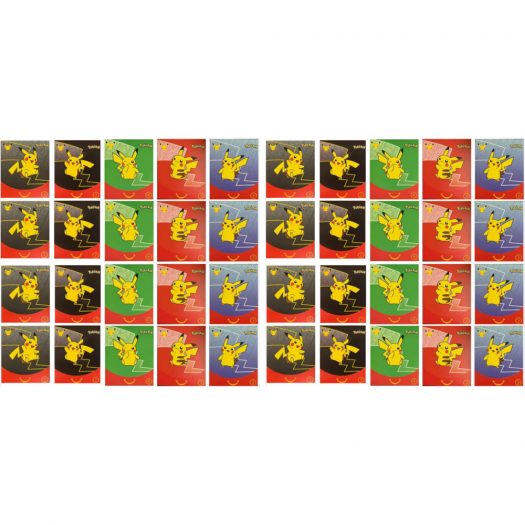 2021 Pokemon TCG McDonald's Happy Meal 25th Anniversary Sealed Case of 150 (Assorted)