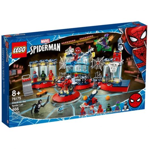 LEGO Marvel Attack on the Spider Lair Set 76175