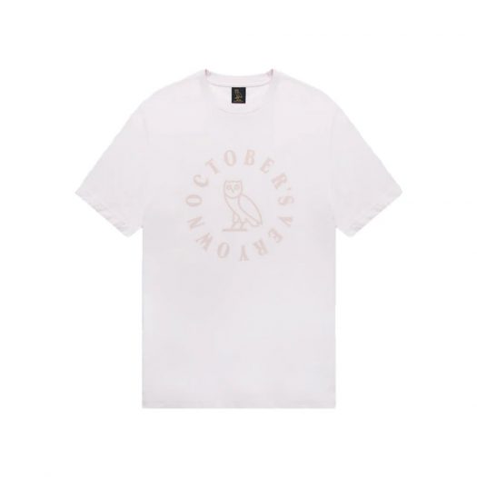 OVO Circle T-Shirt Pale Pink