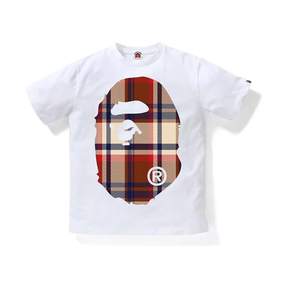 bape checkered tee