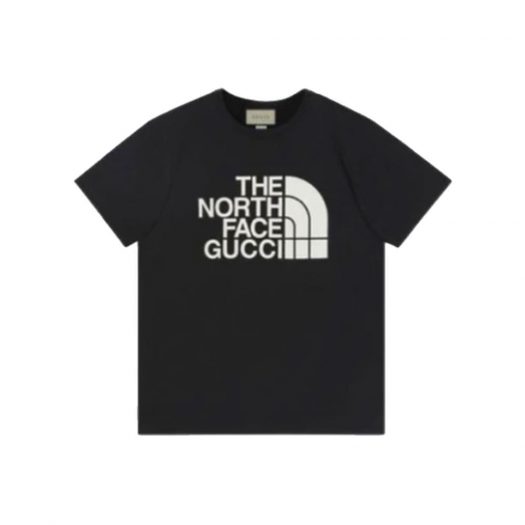 Gucci x The North Face Cotton T-Shirt Black/White