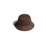 adidas Ivy Park Reversible Monogram Bucket Hat Wild Brown