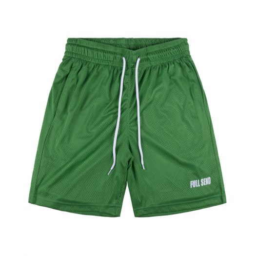 Full Send FS Sportswear Mesh Shorts Green