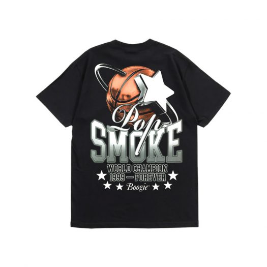 Pop Smoke World Champion T-Shirt Black