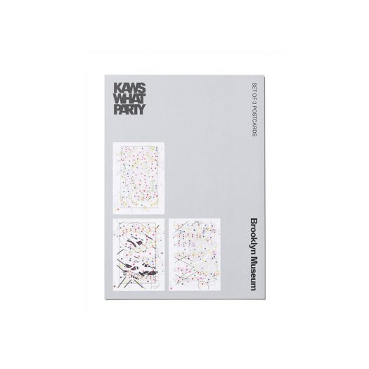 KAWS Brooklyn Museum Color Charts Postcard Set of 3